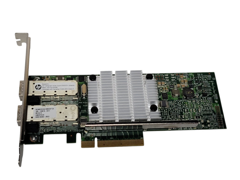 HP 656244-001 10GB ethernet adapter full height bracket _