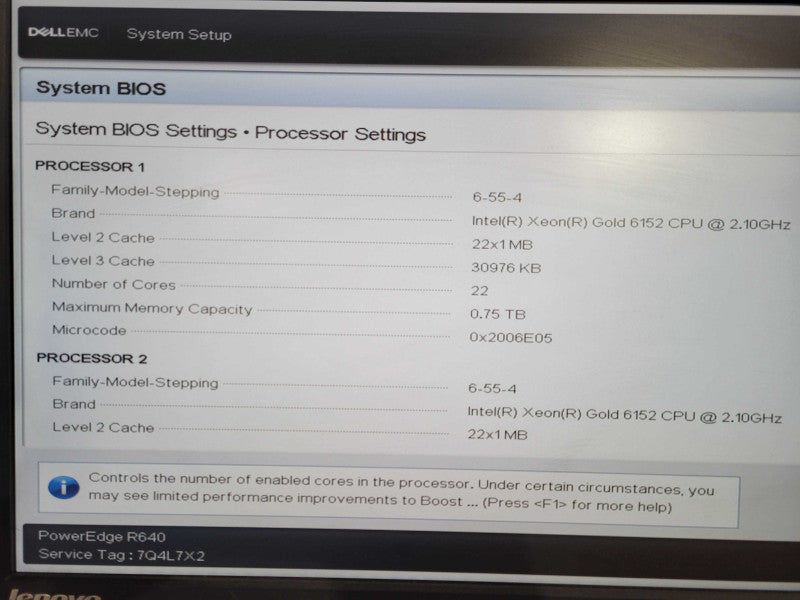 Dell PE R640 1U 2.5" | 2x Xeon Gold 6152 | 64GB DDR4 | No HDD | H740P Mini !
