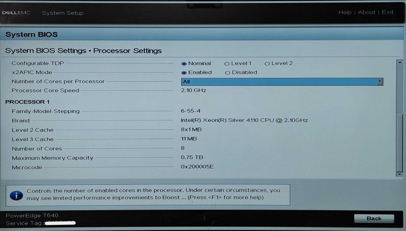 Dell PowerEdge T640 8x3.5", Xeon Silver 4110 2.10GHz, 64GB DDR4, No HDD