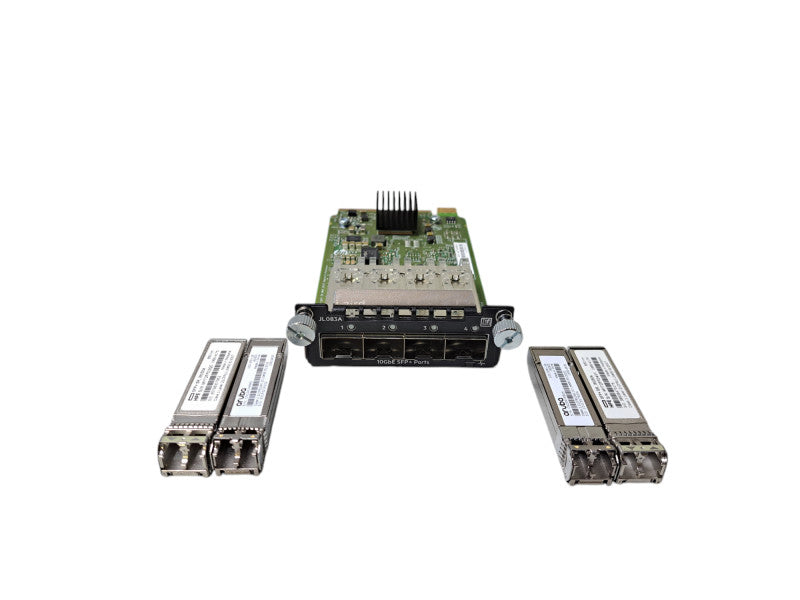 HP Aruba JL083A 4-Port 10GbE SFP+ Module For 3810M/2930M Switch