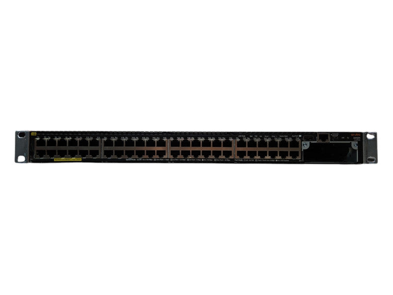 HPE Aruba 3810M JL074A, 48-Port Gigabit PoE+ 1-Slot Switch, 2x PSU