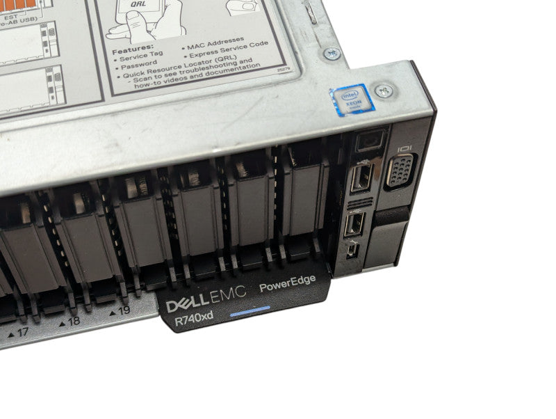 DELL PowerEdge R740xd 2U server Barebones Please READ  -