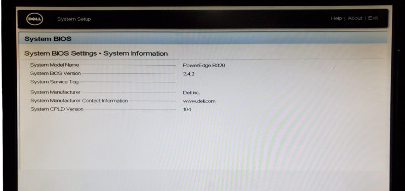 Dell PowerEdge R320 | Xeon E5-2420 v2 | 32GB DDR3 | No HDD | H310 Mini