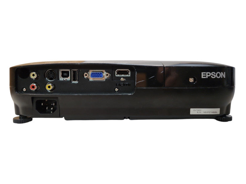 Epson EX7200 Portable Widescreen Projector Model H367A, Lamp Hour: 782Hrs