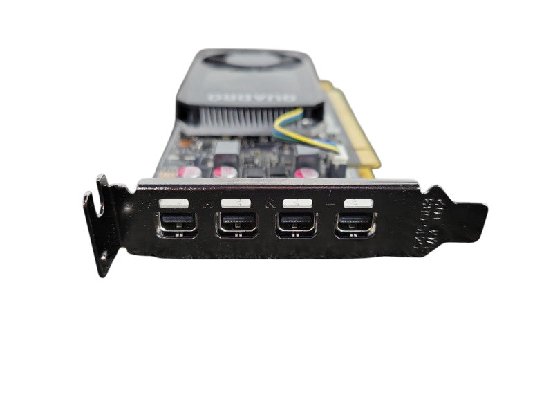 NVIDIA Quadro P1000, 4GB GDDR5 Low Profile Graphics Card, 4x MiniDP !