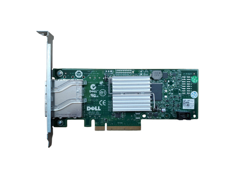 Dell 012DNW PCIe SAS 6Gbps HBA Dual Port External Controller Card Q