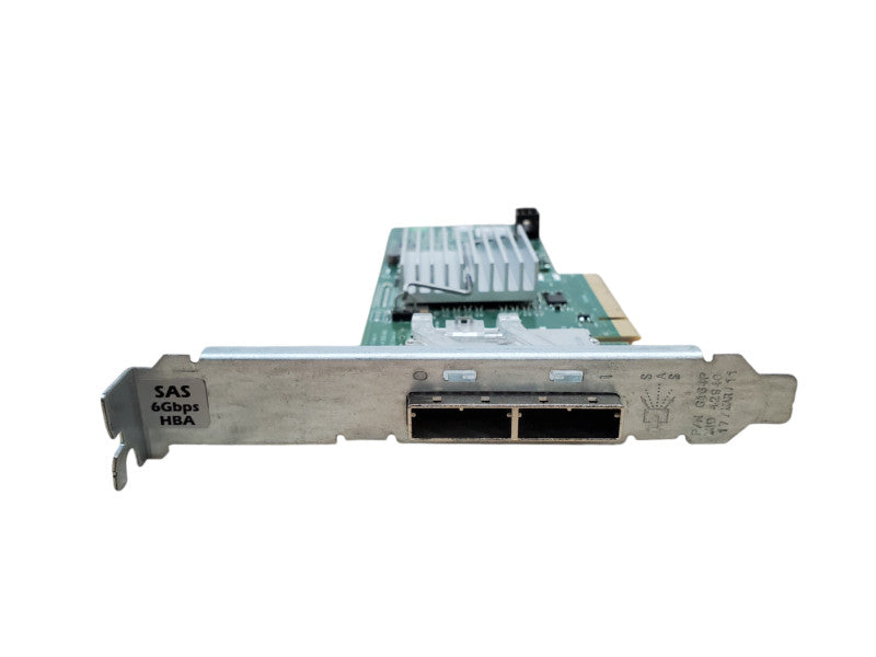 Dell 012DNW PCIe SAS 6Gbps HBA Dual Port External Controller Card Q