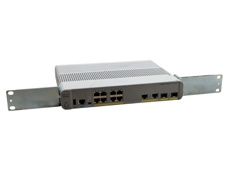Cisco WS-C3560CX-8TC-S v01 8 port managed gigabit switch 2 SFP  -