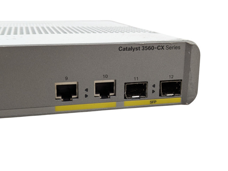 Cisco WS-C3560CX-8TC-S v01 8 port managed gigabit switch 2 SFP  -