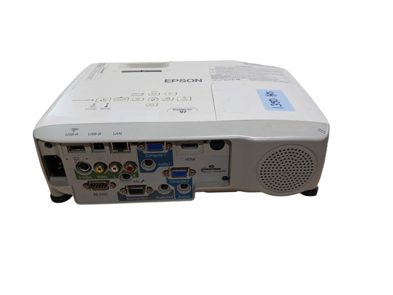 Epson PowerLite 97 2700 Lumen 3LCD 1350 Lamp Hours