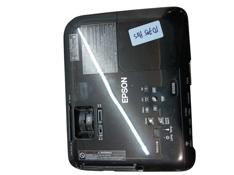 Epson EX5250 Pro XGA 1024x768 3LCD Projector 3600-Lumens 1075 lamp hours