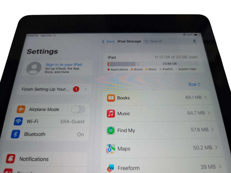 Apple iPad 6th Gen - 32GB - Space Gray [A1893 | Read] (