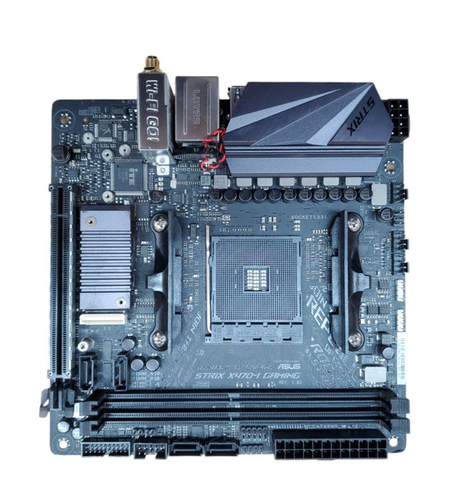 ASUS Rog STRIX X570-i Gaming Motherboard | AM4 | Mini ITX | No CPU/RAM | I/O
