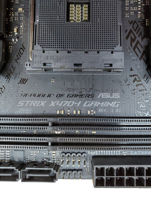 ASUS Rog STRIX X570-i Gaming Motherboard | AM4 | Mini ITX | No CPU/RAM | I/O