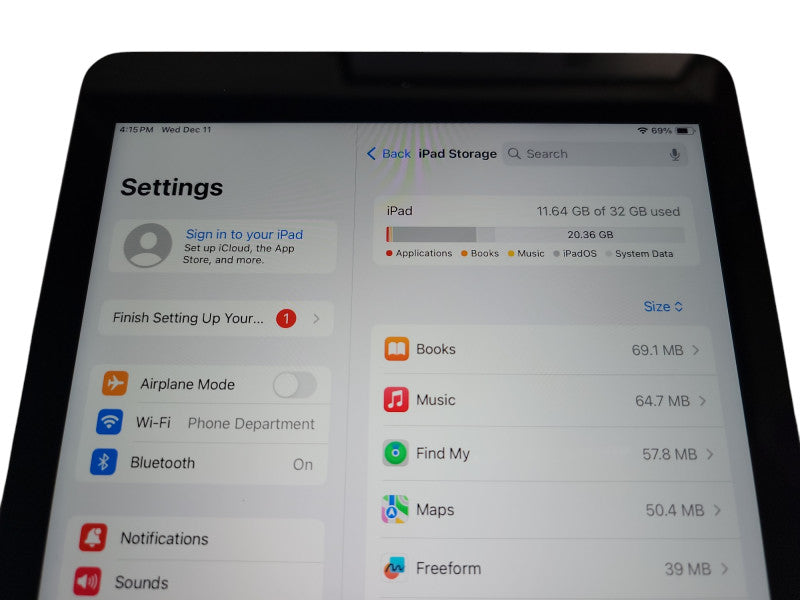 Apple iPad 6th Gen - 32GB - Space Gray [A1893 | Read] (