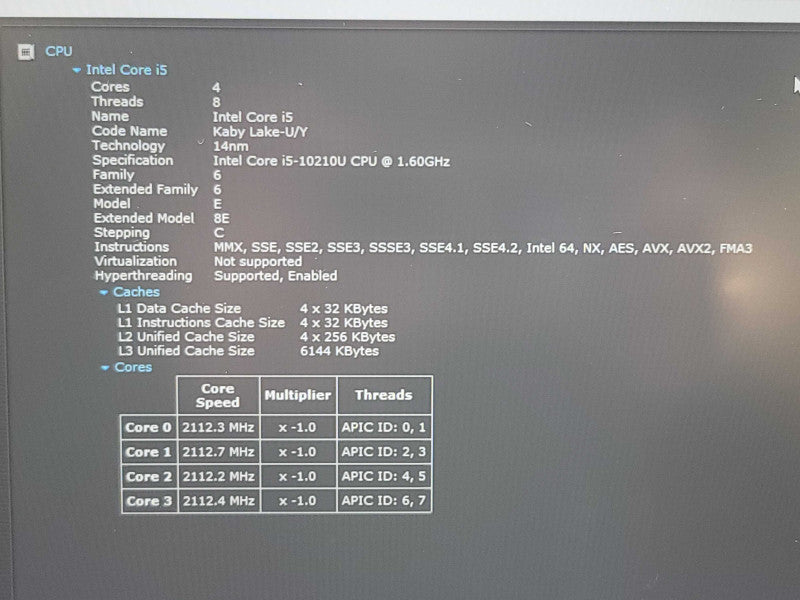 HP EliteBook 840 G7| i5-10210U| 16GB DDR4| 256GB SSD READ β Lap200