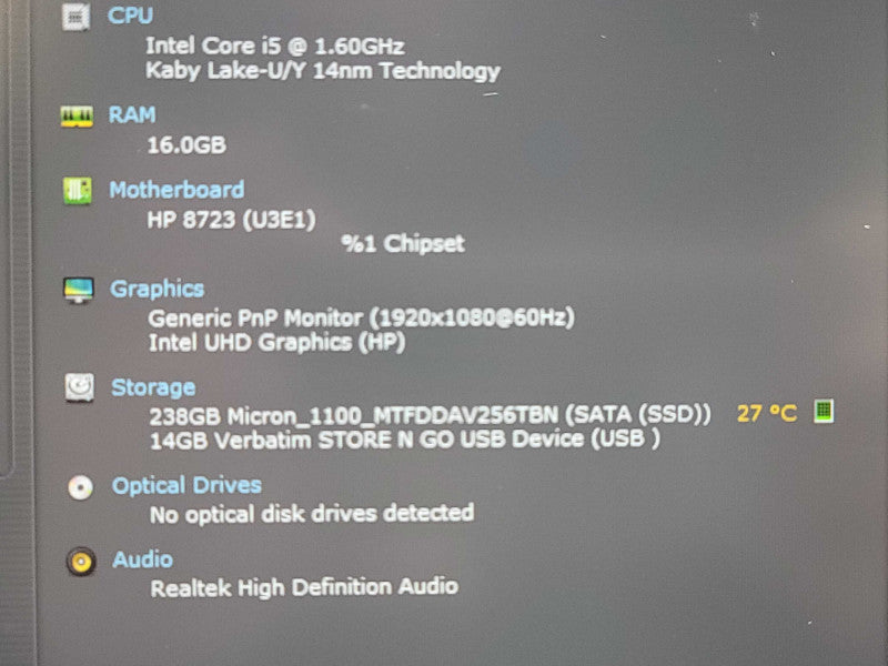 HP EliteBook 840 G7| i5-10210U| 16GB DDR4| 256GB SSD READ β Lap200