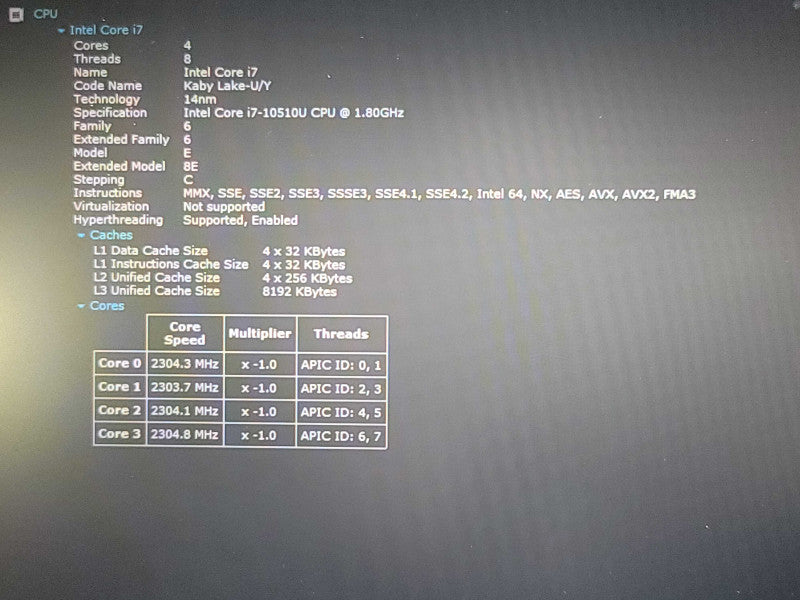 HP EliteBook 850|  i7-10510U| 16GB DDR4| 256GB SSD READ β Lap200