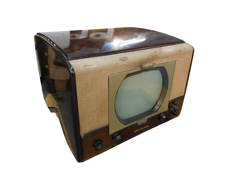 Very Vintage Antique RCA 1950 Victor CRT Tube Furniture Television  =