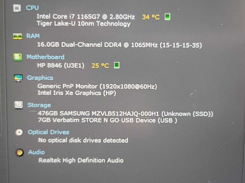 HP ZBook Firefly 15 G8| i7-1165G7| 16GB DDR4| 512GB SSD  β Lap200