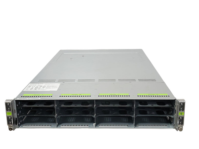 Cohesity C4AAA 4-Node Server, with 3x Xeon Bronze 3106 CPUs, 96GB DDR4, READ _
