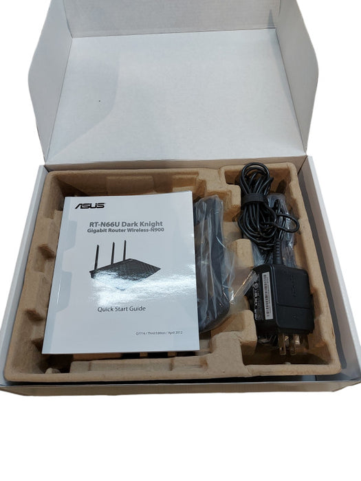 Asus RT-N66U Dual-Band Wireless N900 Gigabit Router - New OPEN BOX