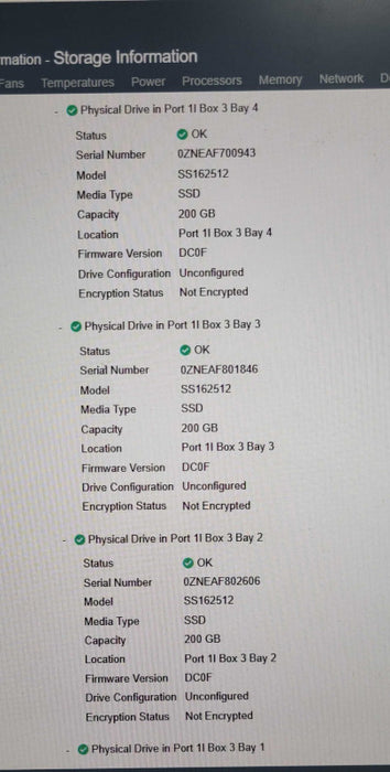 HP Proliant DL380 G9, 2x Xeon E5-2690v3 2.60GHz 64GB DDR4 P440AR 4x 200GB SSD _