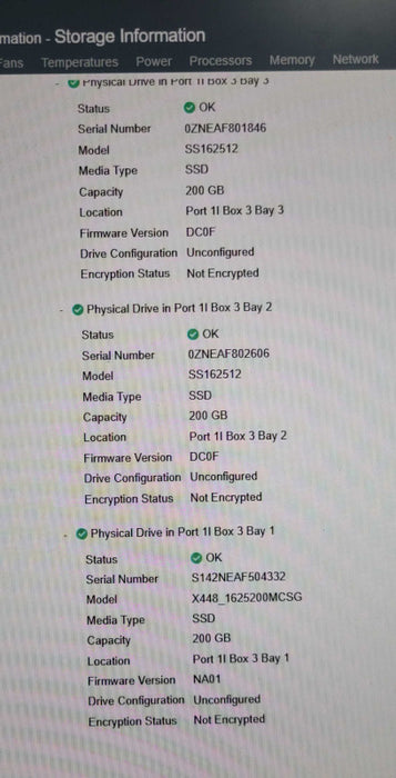 HP Proliant DL380 G9, 2x Xeon E5-2690v3 2.60GHz 64GB DDR4 P440AR 4x 200GB SSD _