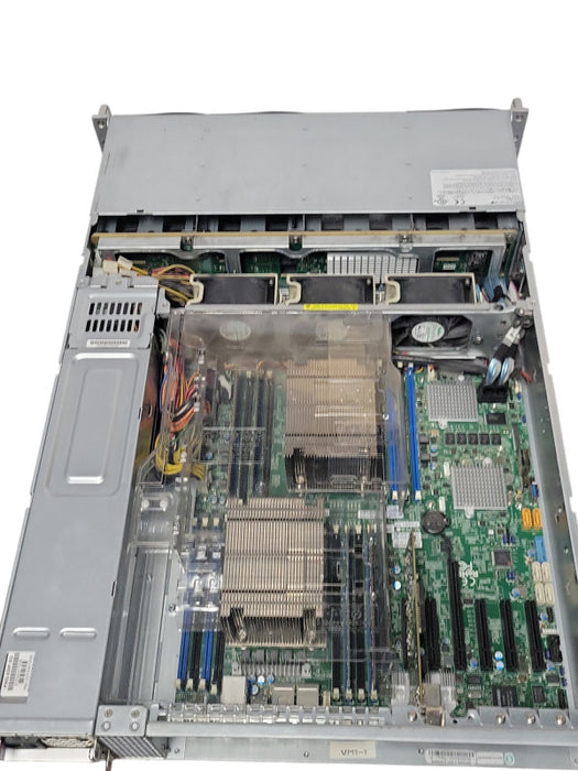 SuperMicro X10DRH-C/i 2U, 2x Xeon E5-2620v3 2.4GHz, 64GB DDR4, 2x PSU, 3.5" _