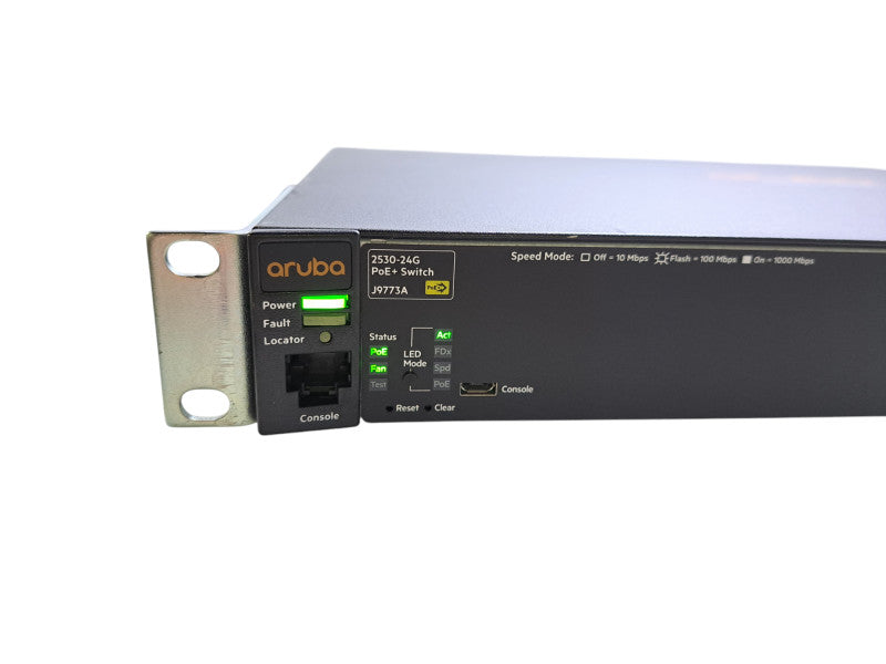 HPE Aruba J9773A 2530-24G-PoE+ | 24 Port Gigabit PoE+ w/ 4x SFP Switch Q
