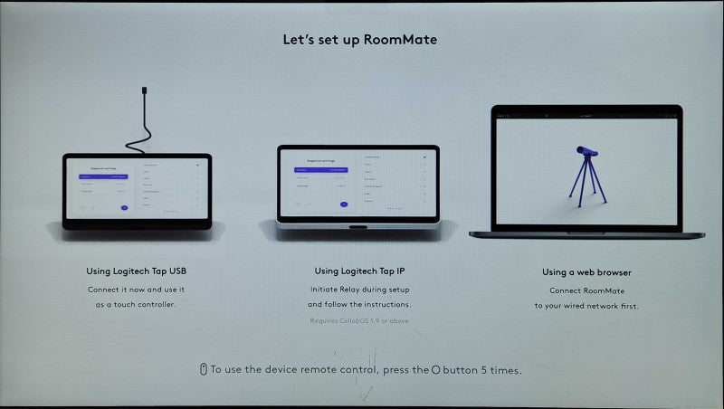 Logitech Roommate 839-000667 VR0030 Video Conference Computing