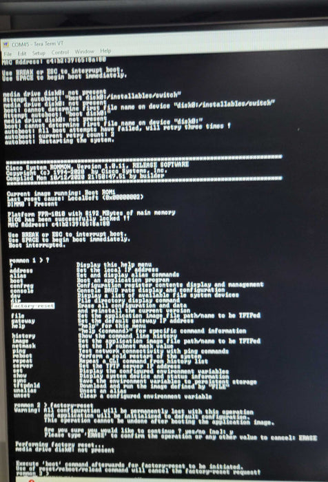 Cisco Firepower 1010 Firewall Device FPR-1010, READ _