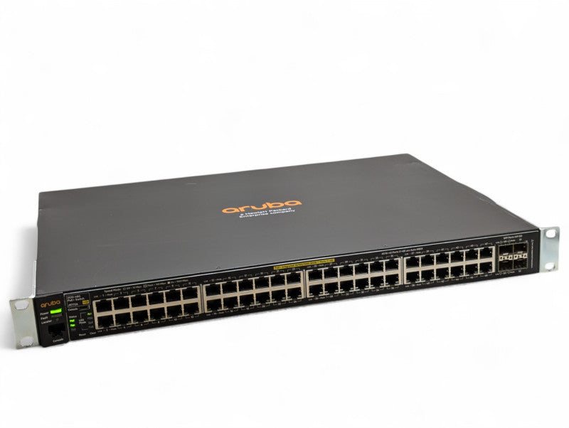 HPE Aruba 48 port gigabit PoE+ Switch 4x SFP J9772A 2530-48G Q-