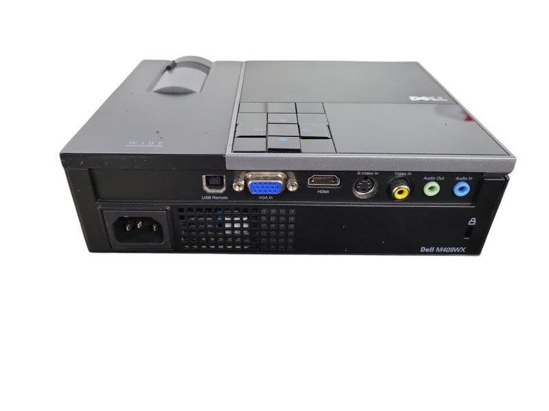 Dell M409WX 1280 x 800 WXGA 2,000 Lumens DLP Projector Lamp Hours: 231 !