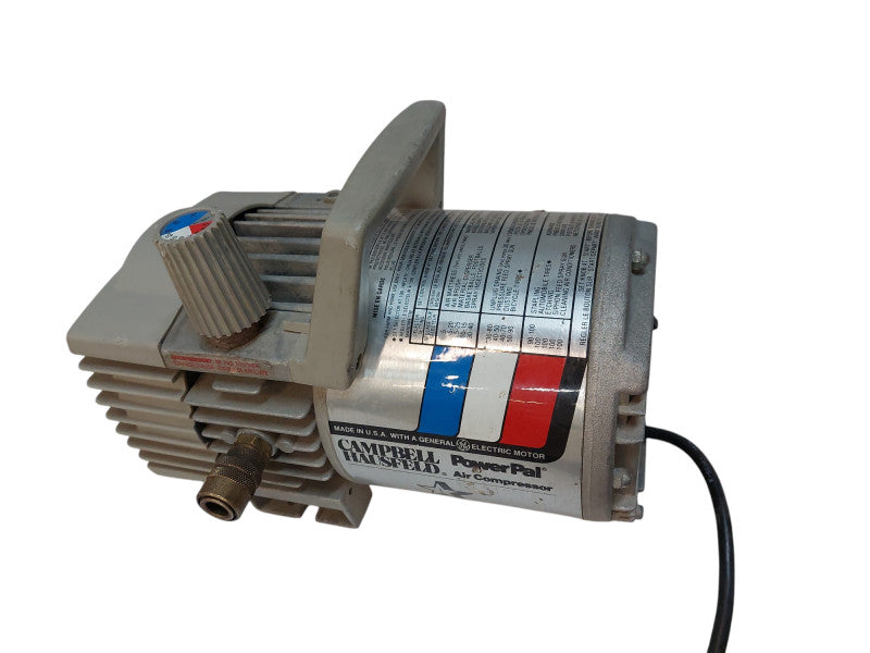 Campbell Hausfeld PowerPal Air Compressor Made in USA with A GE Motor  =