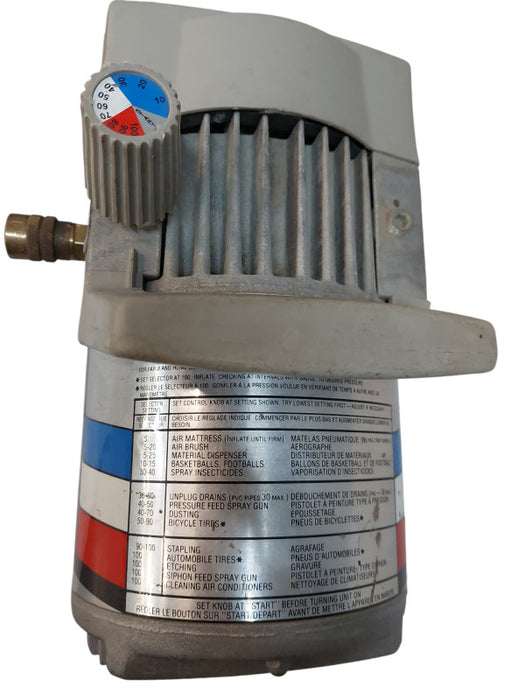 Campbell Hausfeld PowerPal Air Compressor Made in USA with A GE Motor  =
