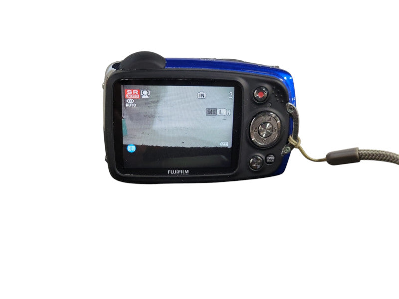 Fujifilm FinePix XP20 2.3" LCD Screen 5 X Zoom Blue Digital Camera !