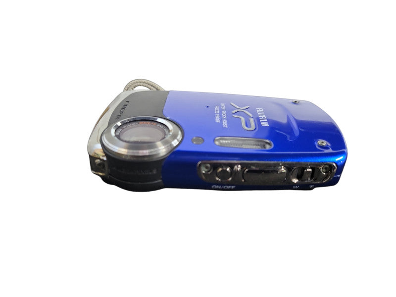 Fujifilm FinePix XP20 2.3" LCD Screen 5 X Zoom Blue Digital Camera !