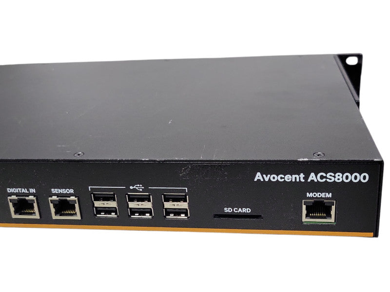 Avocent Vertiv ACS8000 48-Port Console Server Dual PSU, READ _