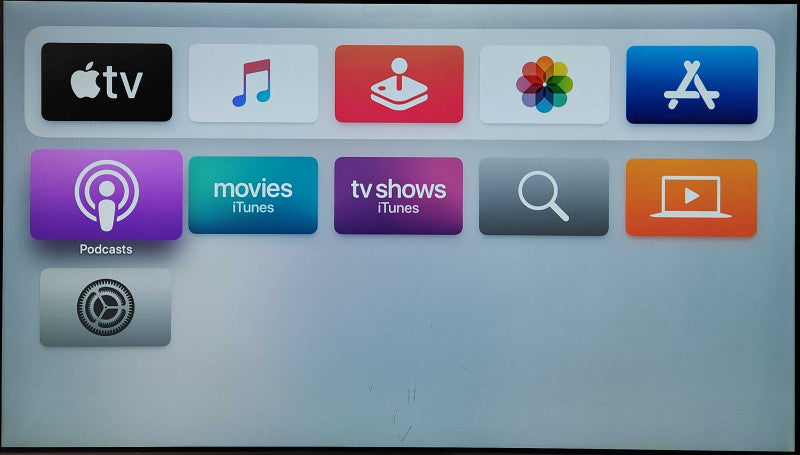 Apple TV (4th Generation) HD Media Streamer A1625, 32GB