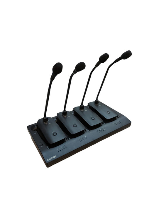 SHURE MXW8-Z10 Wireless Transmitter Gooseneck With Desktop Base - READ DESC Q