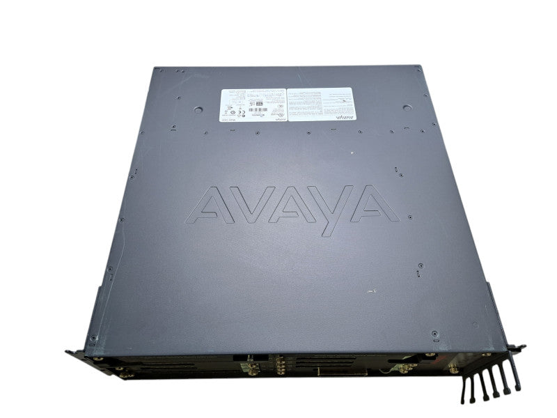 Avaya G450 Chassis w/ MB450, MM716, MM711 & 5x MM701B | 1x PSU *READ*
