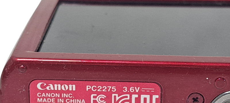 Canon PowerShot ELPH 180 20.0 MP Digital Compact Camera Red