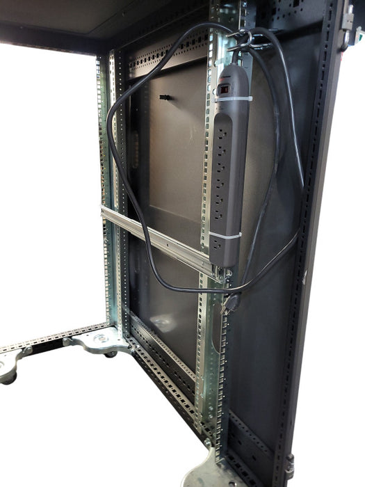 HP 22U Rack Cabinet READ $