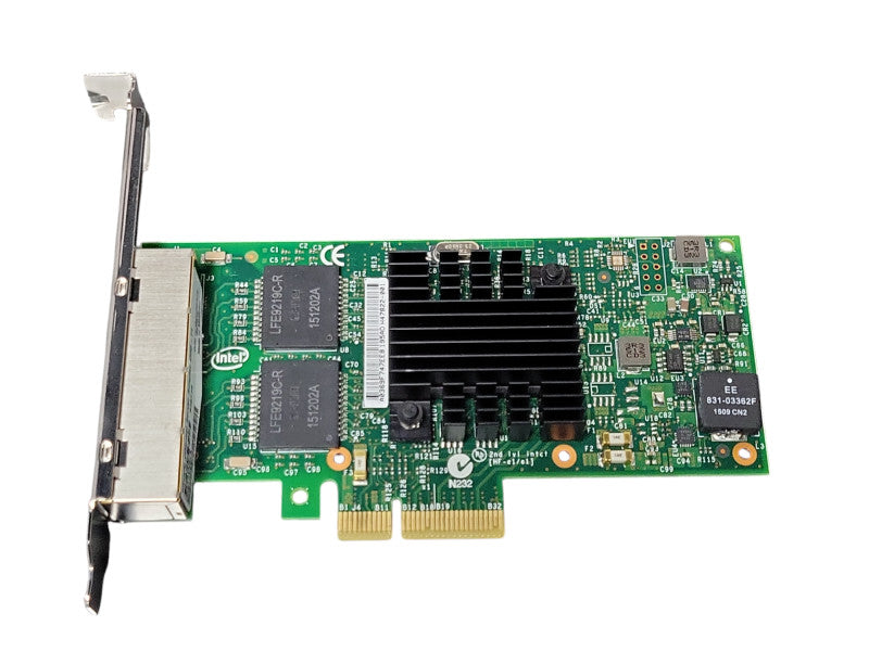 Intel Ethernet Server Adapter I350-T4 Quad-Port PCIe Network Card, FH Q_