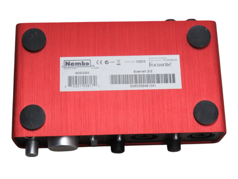 Focusrite Scarlett 2i2 USB Audio Interface  -