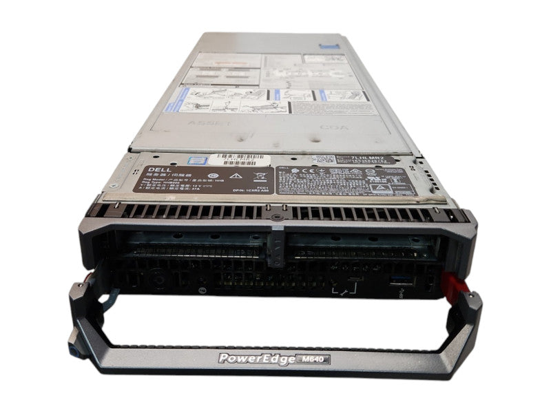 Dell PowerEdge M640 Barebone Server Blade, 2x Heatsink, No CPU,No HDD Caddies