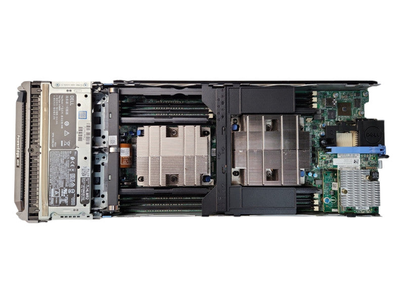 Dell PowerEdge M640 Barebone Server Blade, 2x Heatsink, No CPU,No HDD Caddies