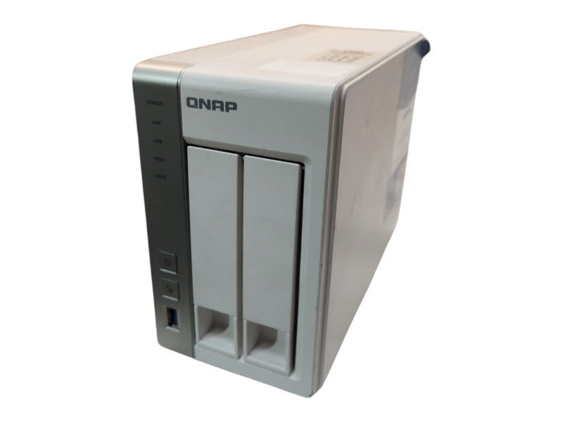 QNAP TS-231P 2-Bay NAS, 12TB (2x 6TB 3.5" HDDs), No PWR