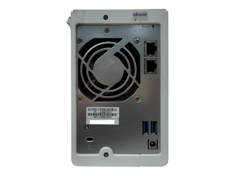 QNAP TS-231P 2-Bay NAS, 12TB (2x 6TB 3.5" HDDs), No PWR